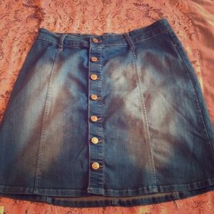 Jean skirt